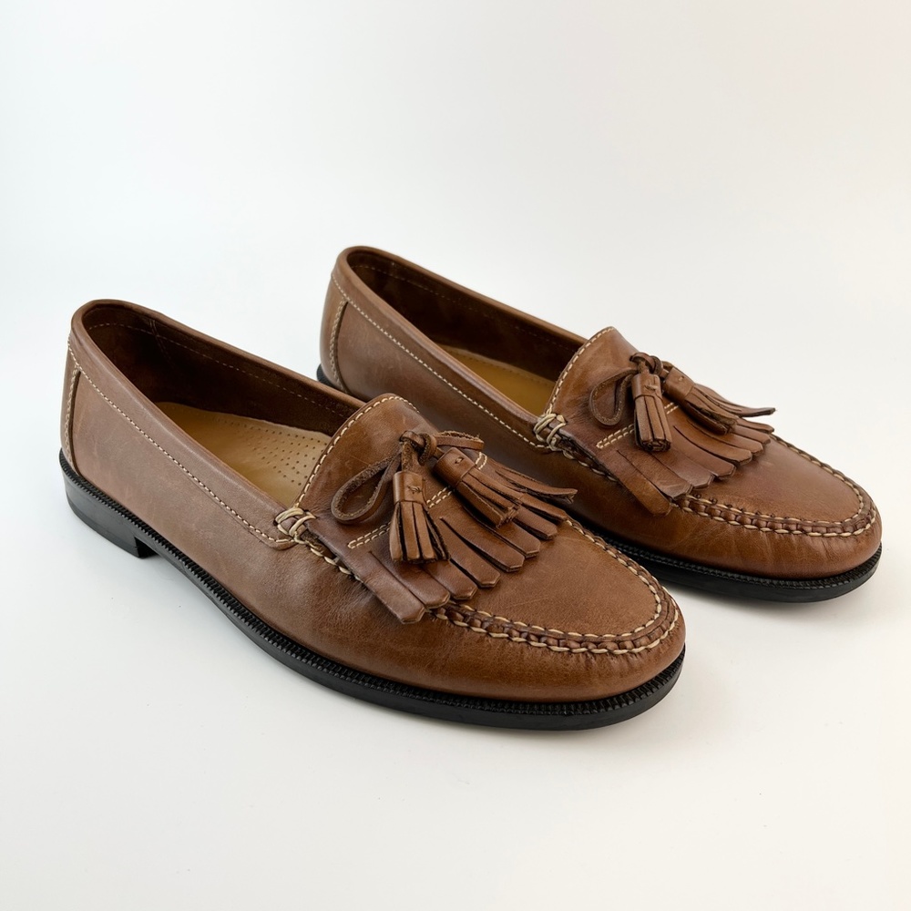 Cole Haan "Dwight" Saddle Tan Loafer 11.5 M C01063